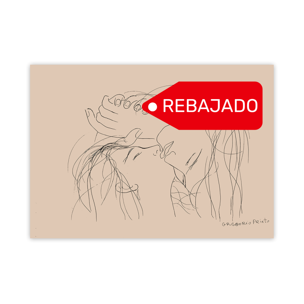 El beso. Serigrafía (rebajado)