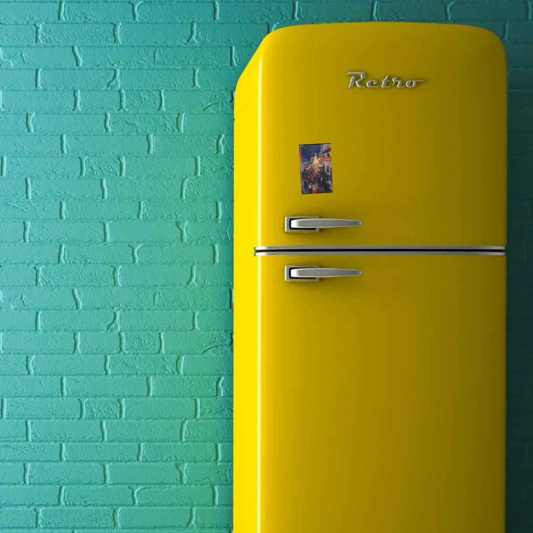 Imán “Procesión nocturna de la Virgen de la Consolación” - Imagen 2